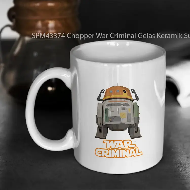 SPM43374 Chopper War Criminal Gelas Keramik Supermug