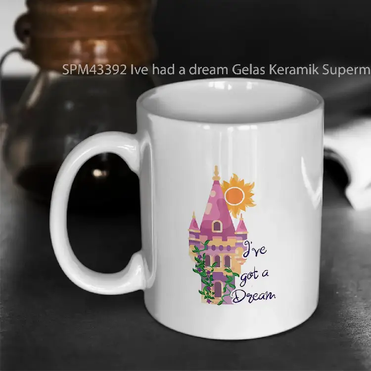 SPM43392 Ive had a dream Gelas Keramik Supermug