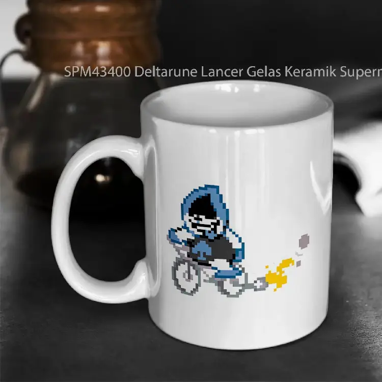 SPM43400 Deltarune Lancer Gelas Keramik Supermug