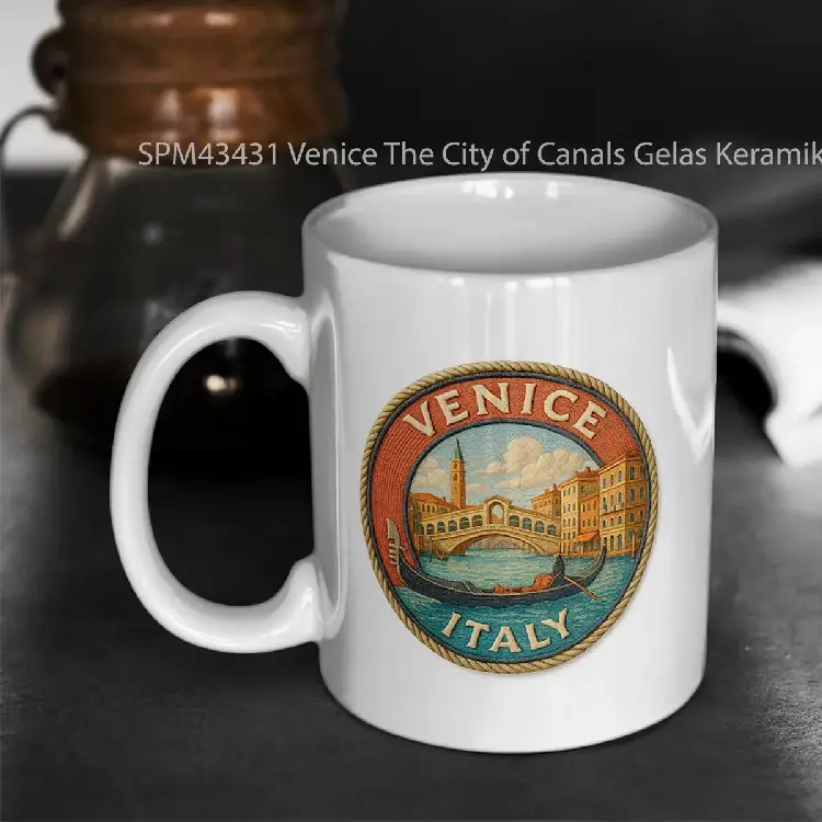 SPM43431 Venice The City of Canals Gelas Keramik Supermug