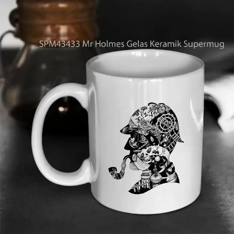 SPM43433 Mr Holmes Gelas Keramik Supermug