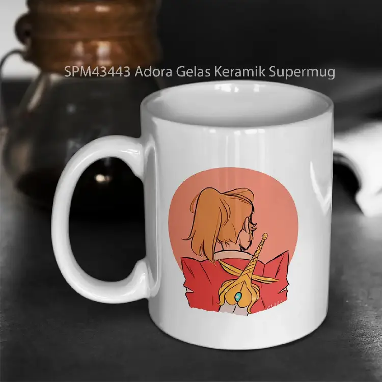 SPM43443 Adora Gelas Keramik Supermug