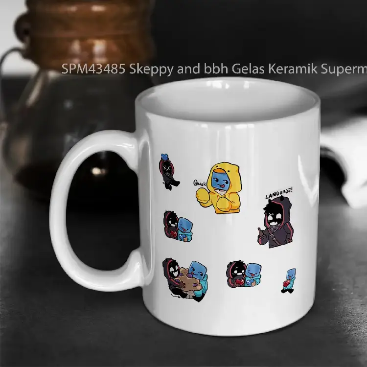 SPM43485 Skeppy and bbh Gelas Keramik Supermug