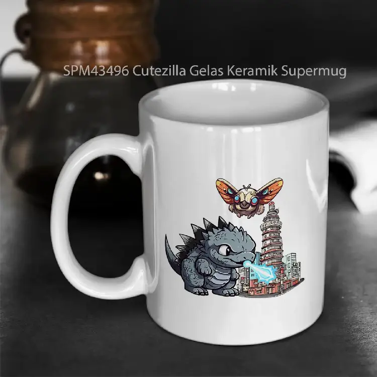 SPM43496 Cutezilla Gelas Keramik Supermug