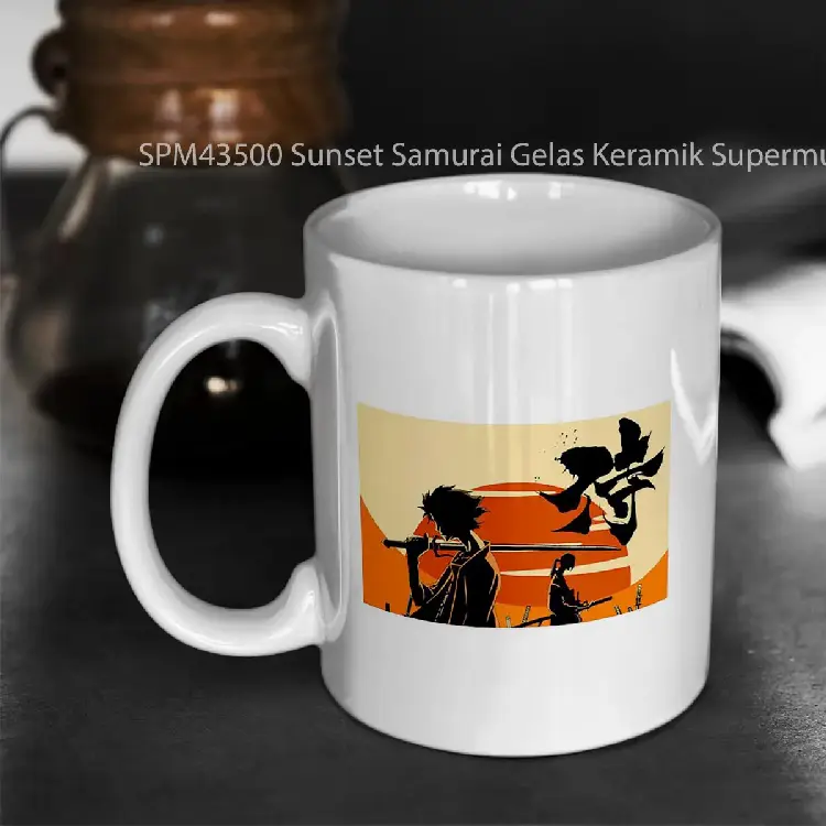 SPM43500 Sunset Samurai Gelas Keramik Supermug