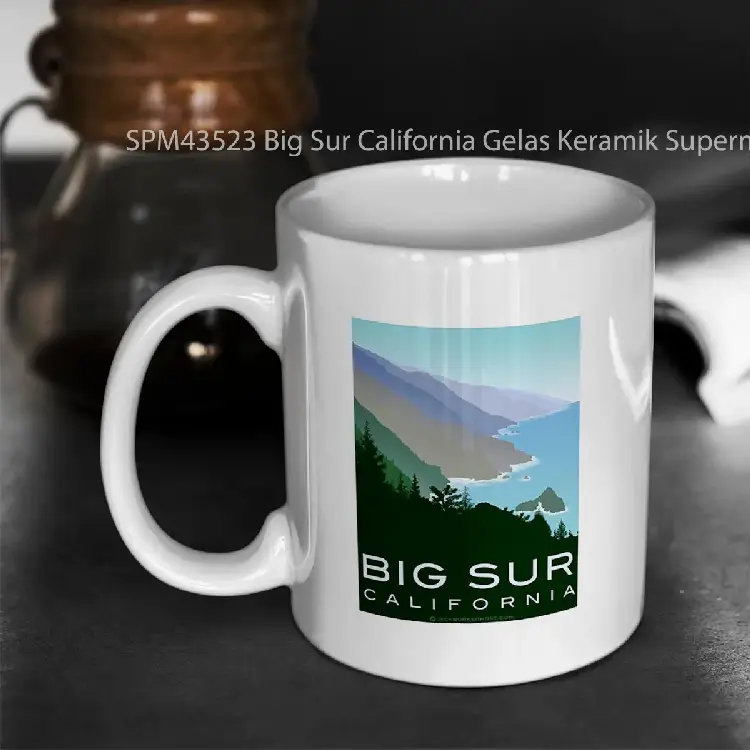 SPM43523 Big Sur California Gelas Keramik Supermug