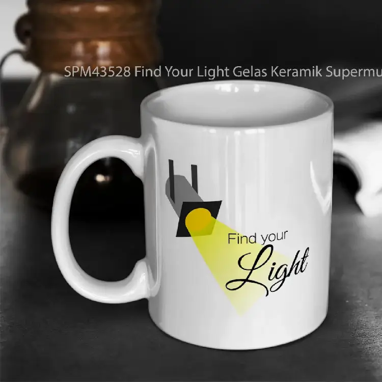SPM43528 Find Your Light Gelas Keramik Supermug