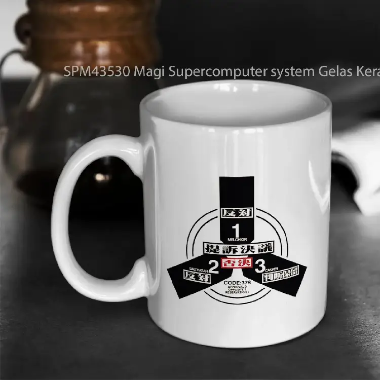 SPM43530 Magi Supercomputer system Gelas Keramik Supermug