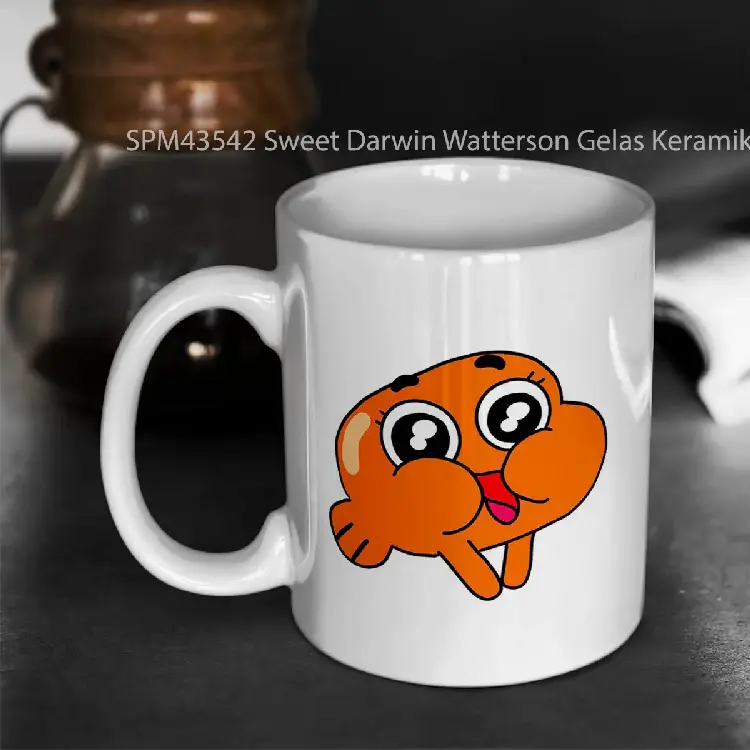 SPM43542 Sweet Darwin Watterson Gelas Keramik Supermug