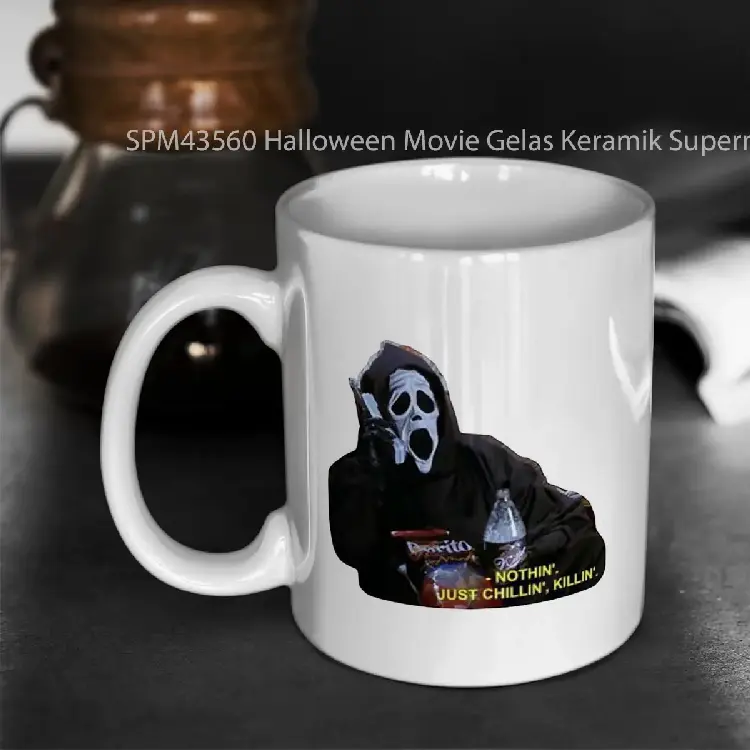 SPM43560 Halloween Movie Gelas Keramik Supermug