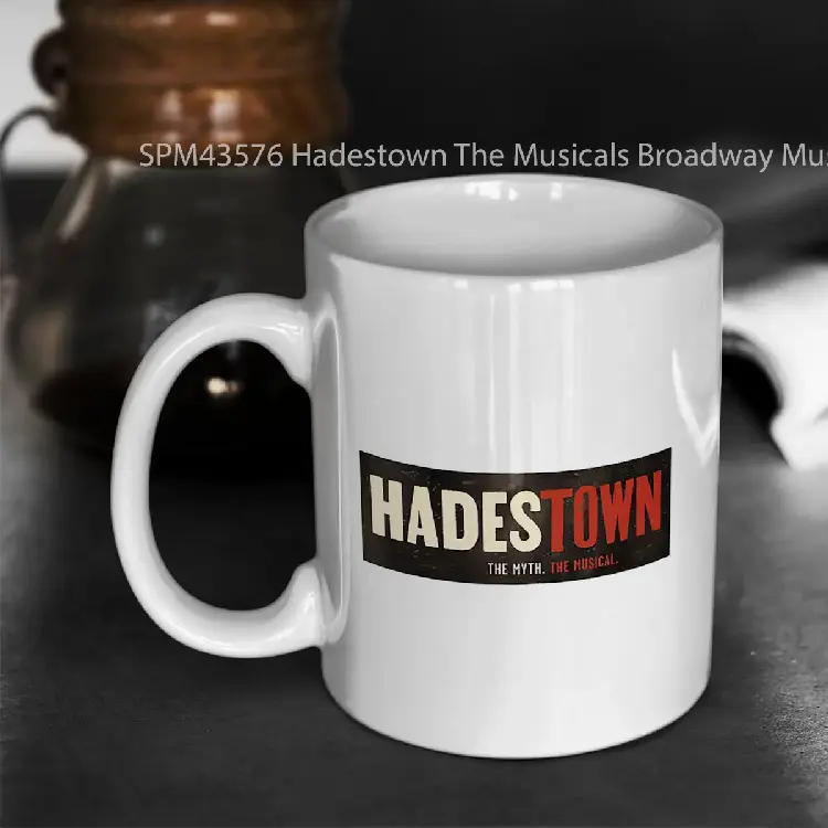 SPM43576 Hadestown The Musicals Broadway Musicals Theater Geek Gifts Musical Theatre Lovers Gelas Keramik Supermug