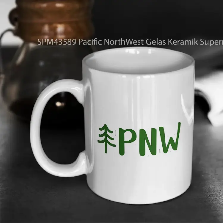 SPM43589 Pacific NorthWest Gelas Keramik Supermug
