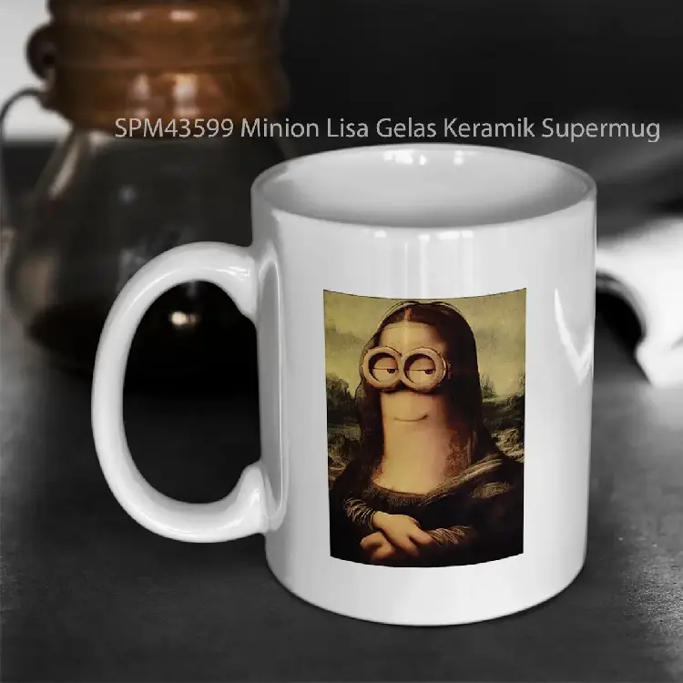 SPM43599 Minion Lisa Gelas Keramik Supermug