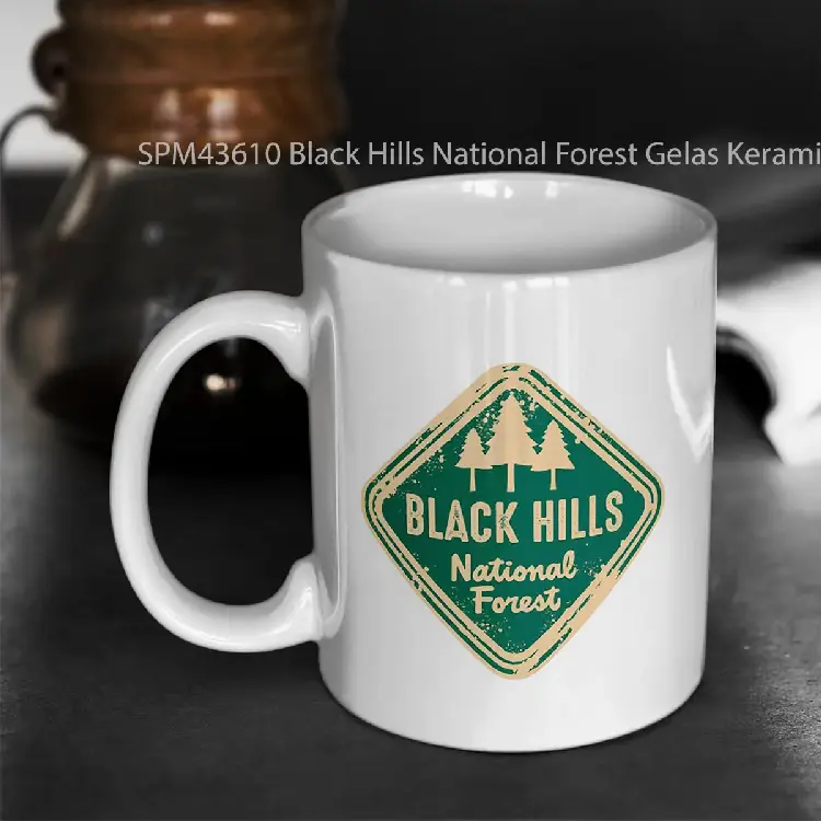 SPM43610 Black Hills National Forest Gelas Keramik Supermug