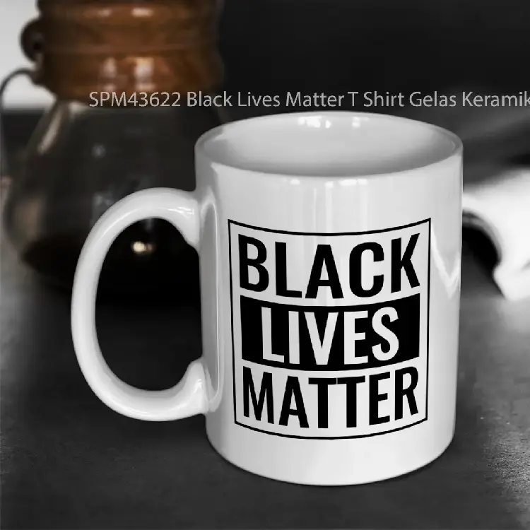 SPM43622 Black Lives Matter T Shirt Gelas Keramik Supermug