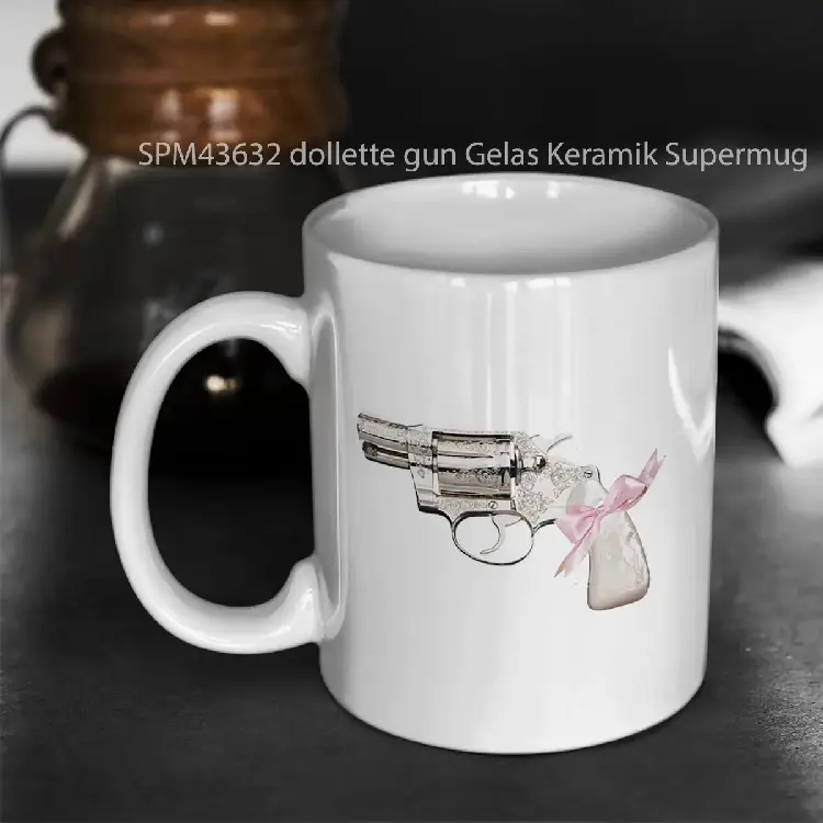 SPM43632 dollette gun Gelas Keramik Supermug