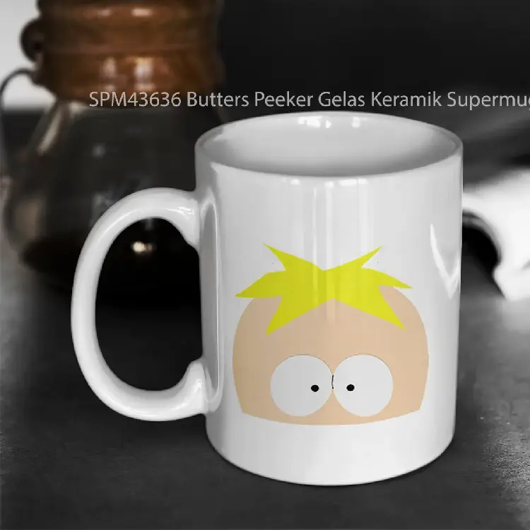 SPM43636 Butters Peeker Gelas Keramik Supermug