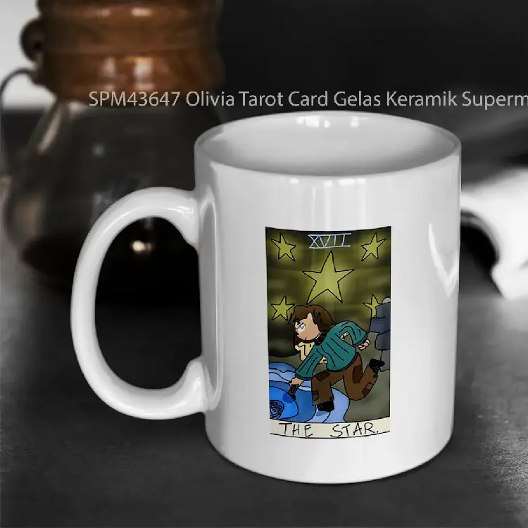 SPM43647 Olivia Tarot Card Gelas Keramik Supermug