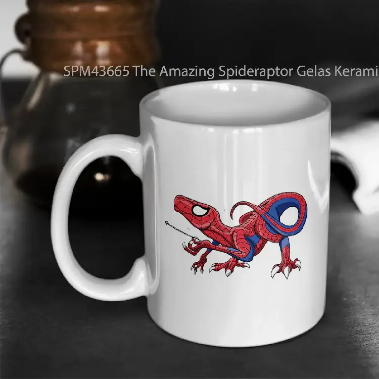 SPM43665 The Amazing Spideraptor Gelas Keramik Supermug