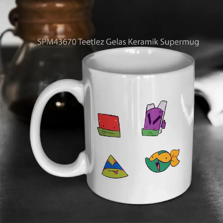 SPM43670 Teetlez Gelas Keramik Supermug