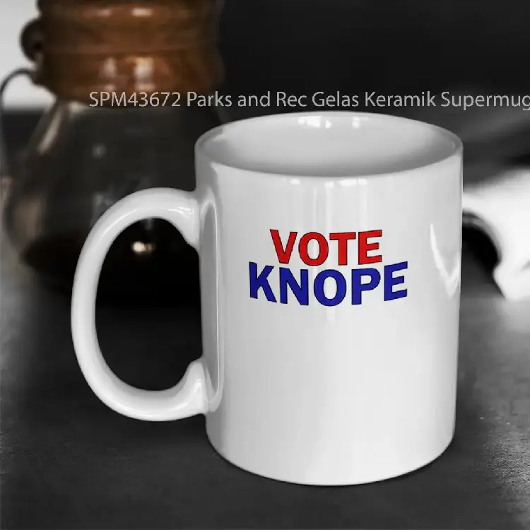 SPM43672 Parks and Rec Gelas Keramik Supermug