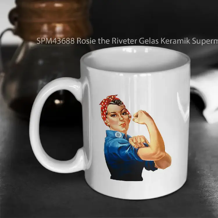 SPM43688 Rosie the Riveter Gelas Keramik Supermug