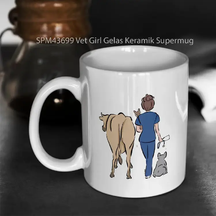 SPM43699 Vet Girl Gelas Keramik Supermug
