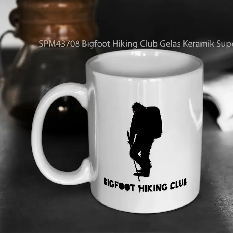 SPM43708 Bigfoot Hiking Club Gelas Keramik Supermug