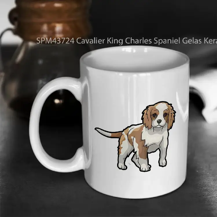 SPM43724 Cavalier King Charles Spaniel Gelas Keramik Supermug