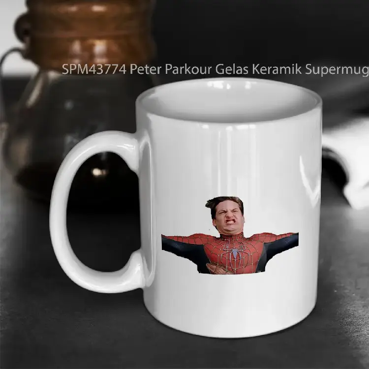 SPM43774 Peter Parkour Gelas Keramik Supermug