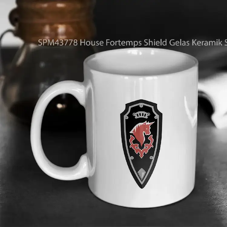 SPM43778 House Fortemps Shield Gelas Keramik Supermug