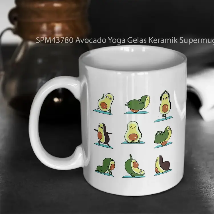 SPM43780 Avocado Yoga Gelas Keramik Supermug