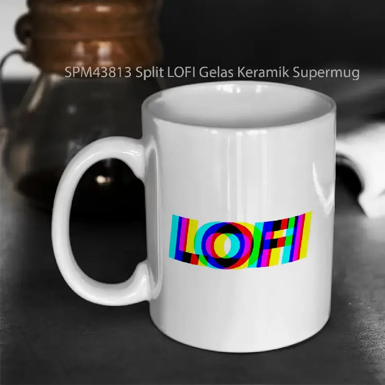 SPM43813 Split LOFI Gelas Keramik Supermug
