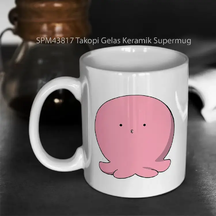 SPM43817 Takopi Gelas Keramik Supermug