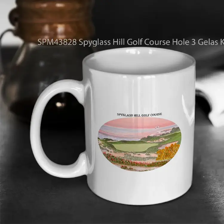 SPM43828 Spyglass Hill Golf Course Hole 3 Gelas Keramik Supermug
