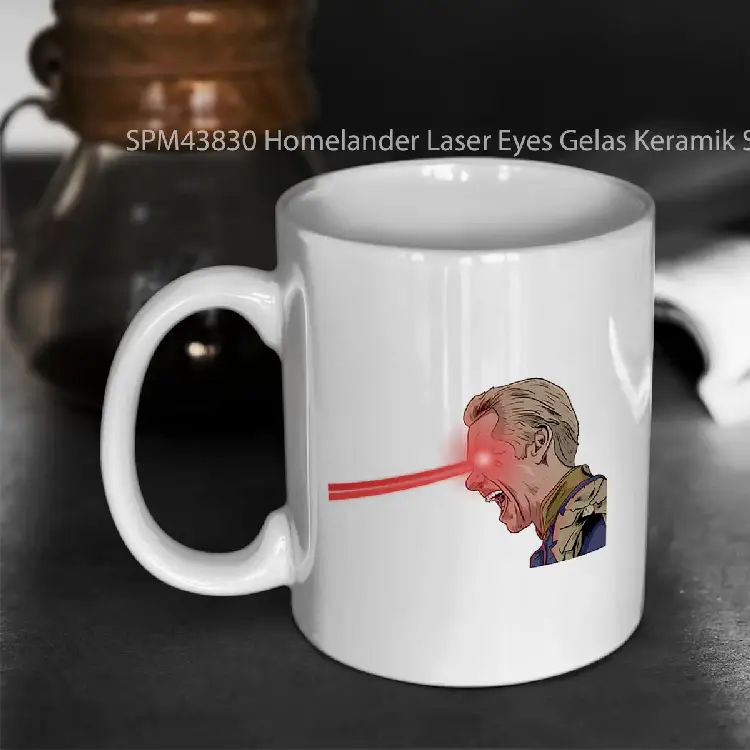 SPM43830 Homelander Laser Eyes Gelas Keramik Supermug
