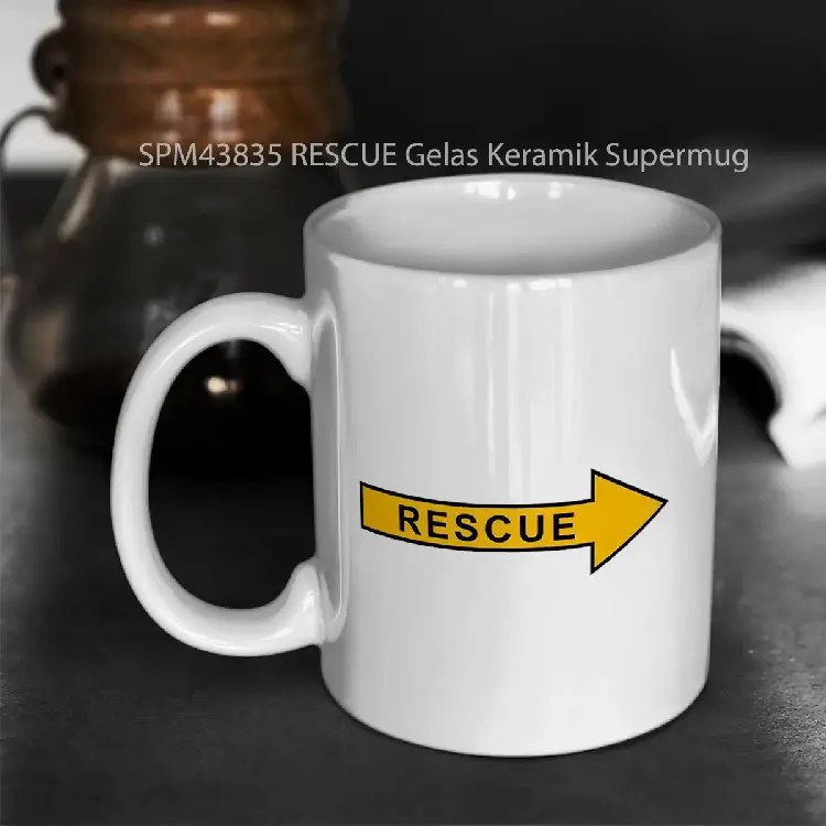 SPM43835 RESCUE Gelas Keramik Supermug