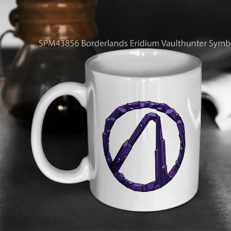 SPM43856 Borderlands Eridium Vaulthunter Symbol Gelas Keramik Supermug