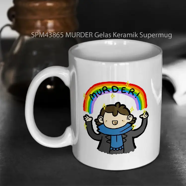 SPM43865 MURDER Gelas Keramik Supermug