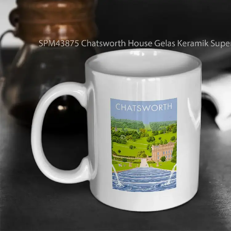 SPM43875 Chatsworth House Gelas Keramik Supermug
