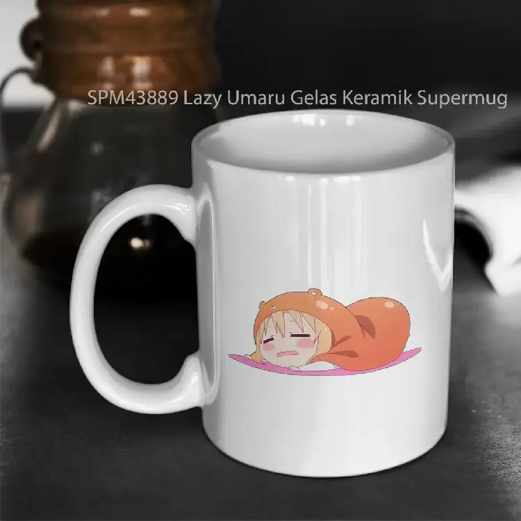 SPM43889 Lazy Umaru Gelas Keramik Supermug