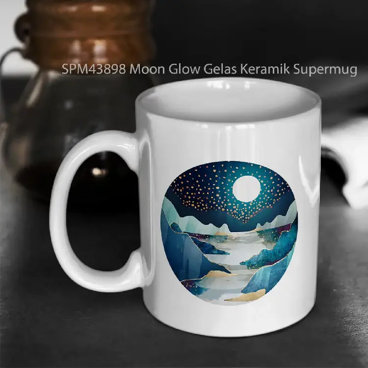 SPM43898 Moon Glow Gelas Keramik Supermug