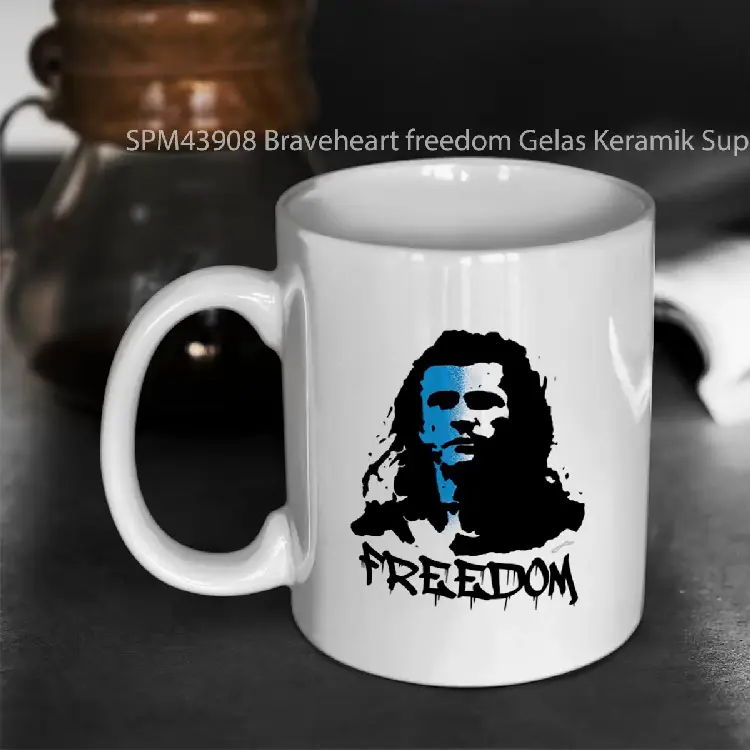 SPM43908 Braveheart freedom Gelas Keramik Supermug