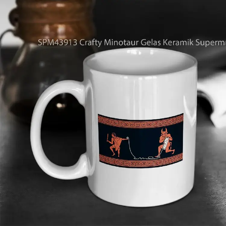 SPM43913 Crafty Minotaur Gelas Keramik Supermug