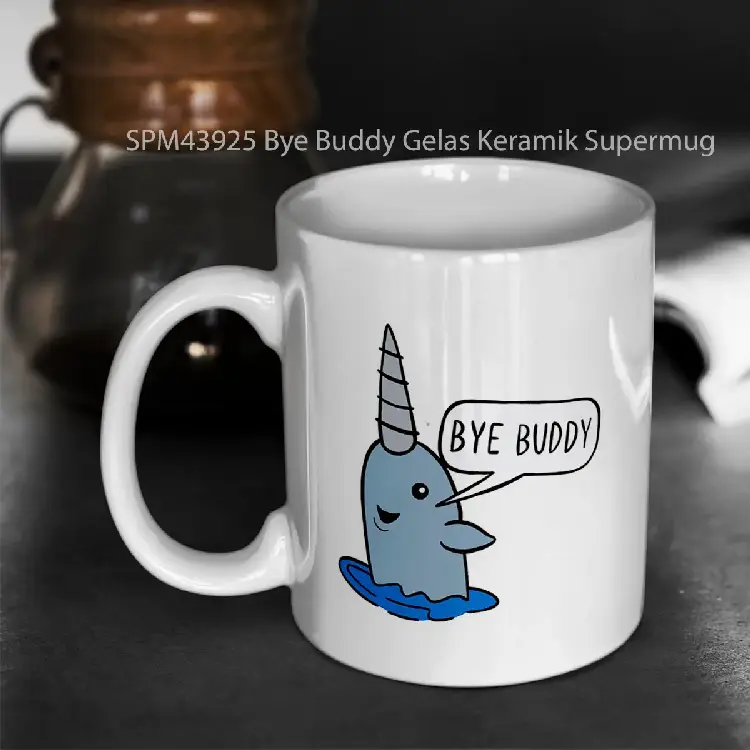 SPM43925 Bye Buddy Gelas Keramik Supermug