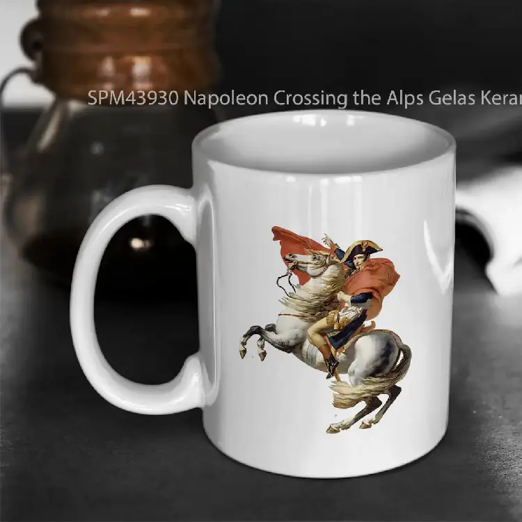 SPM43930 Napoleon Crossing the Alps Gelas Keramik Supermug