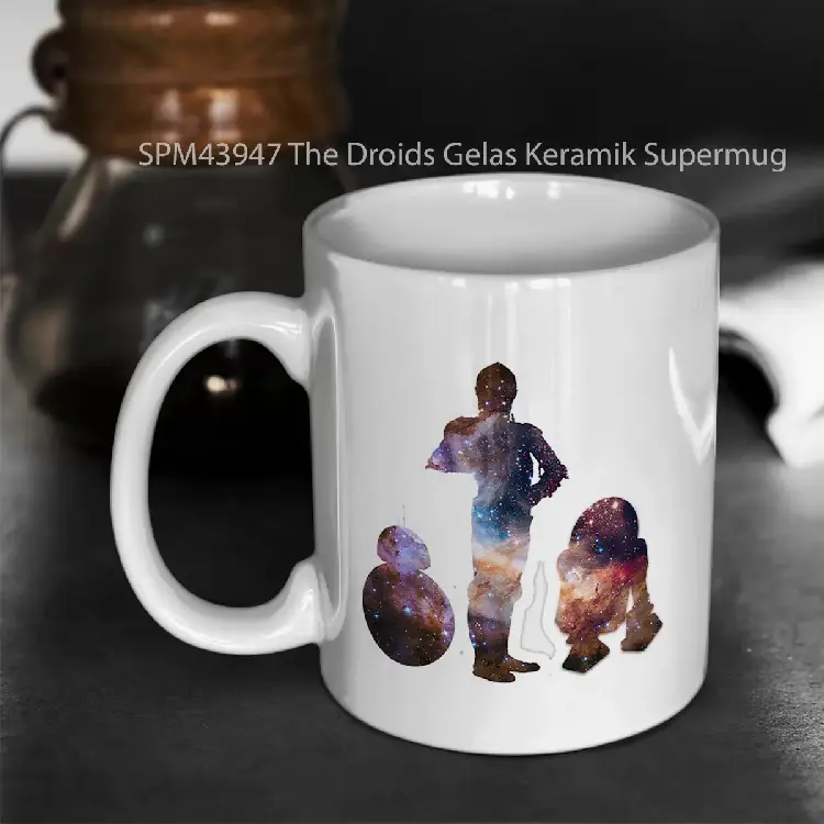 SPM43947 The Droids Gelas Keramik Supermug