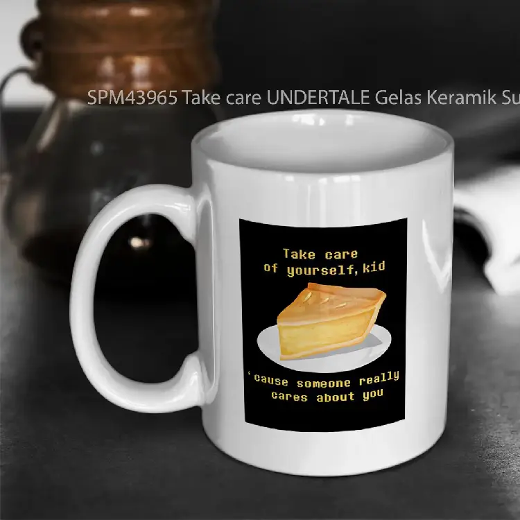 SPM43965 Take care UNDERTALE Gelas Keramik Supermug