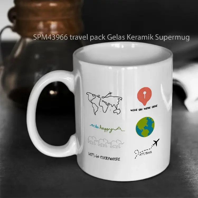 SPM43966 travel pack Gelas Keramik Supermug
