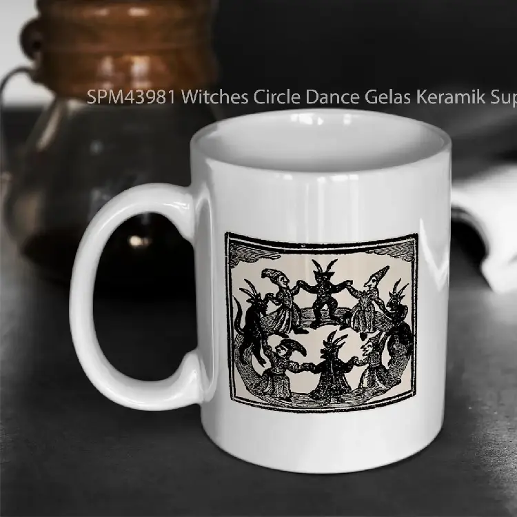 SPM43981 Witches Circle Dance Gelas Keramik Supermug